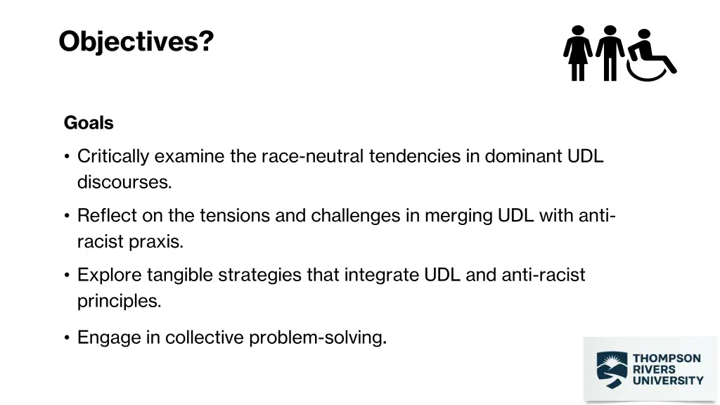 objectives