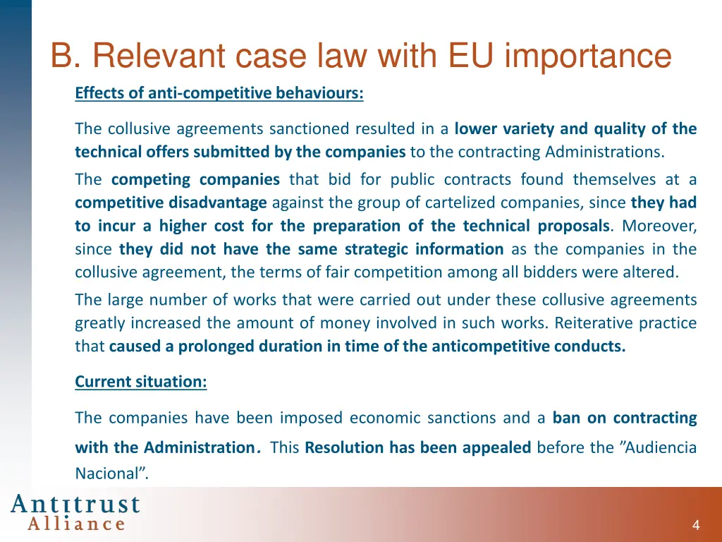 b relevant case law with eu importance 1