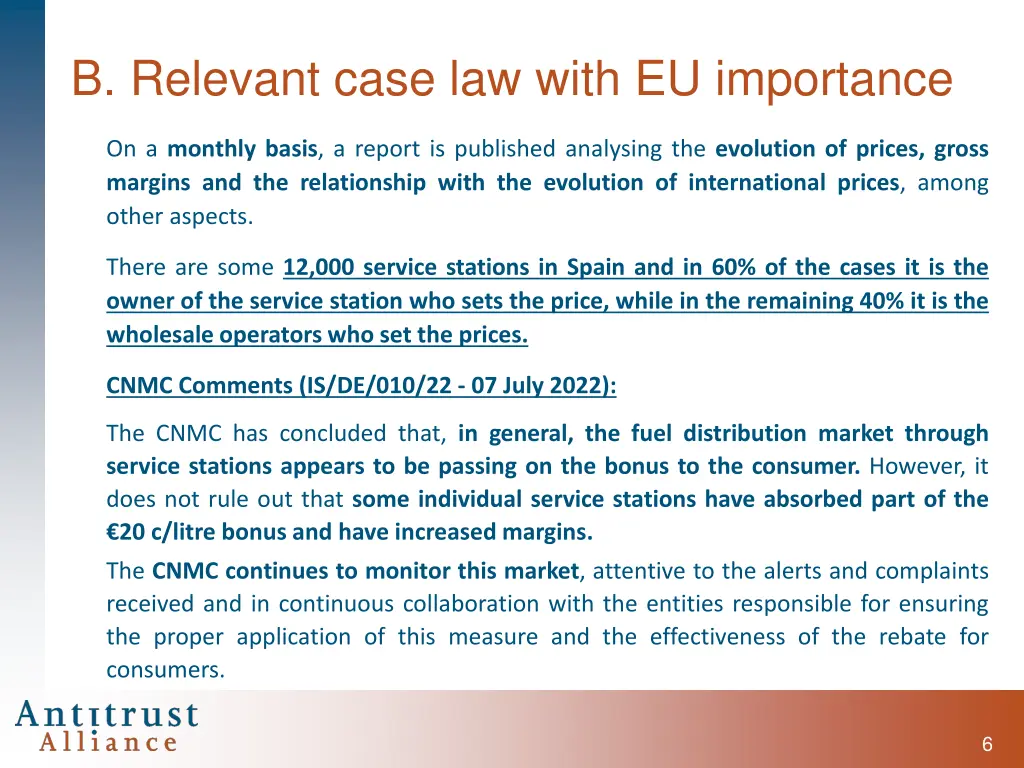 b relevant case law with eu importance 3