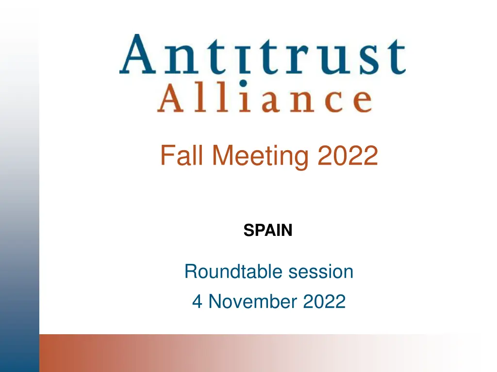 fall meeting 2022