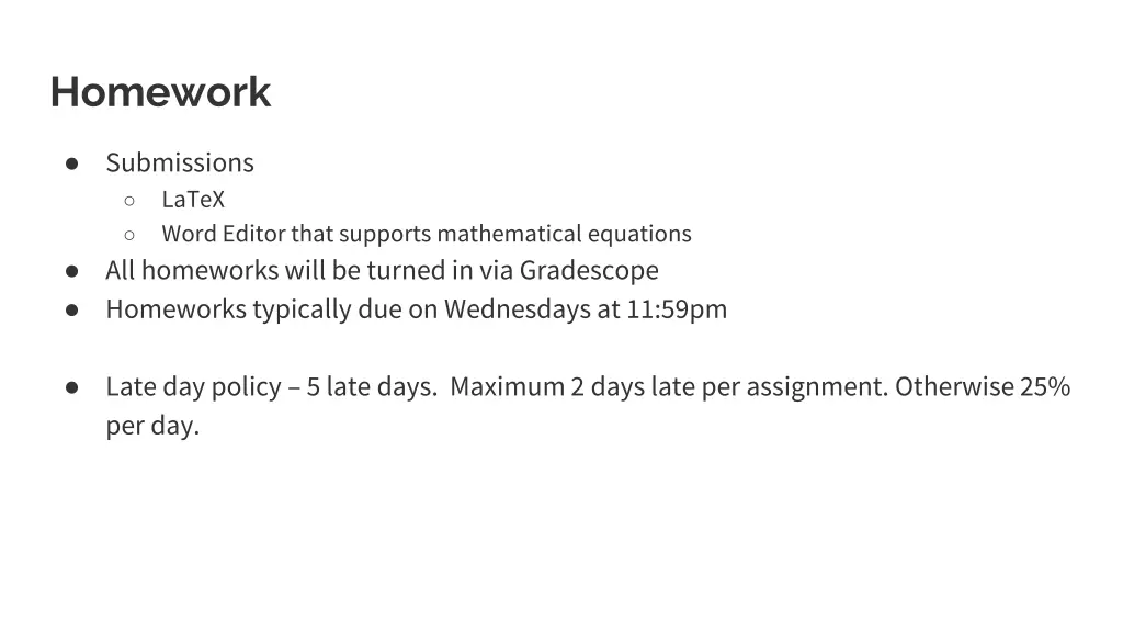 homework