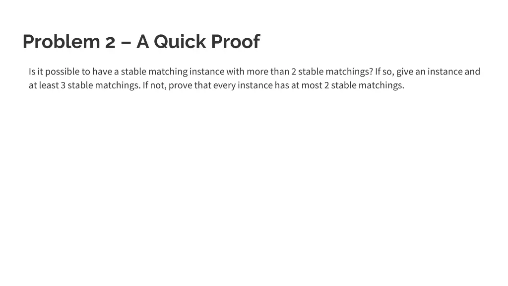 problem 2 a quick proof 1