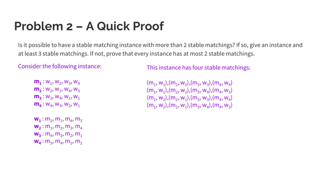 problem 2 a quick proof 2