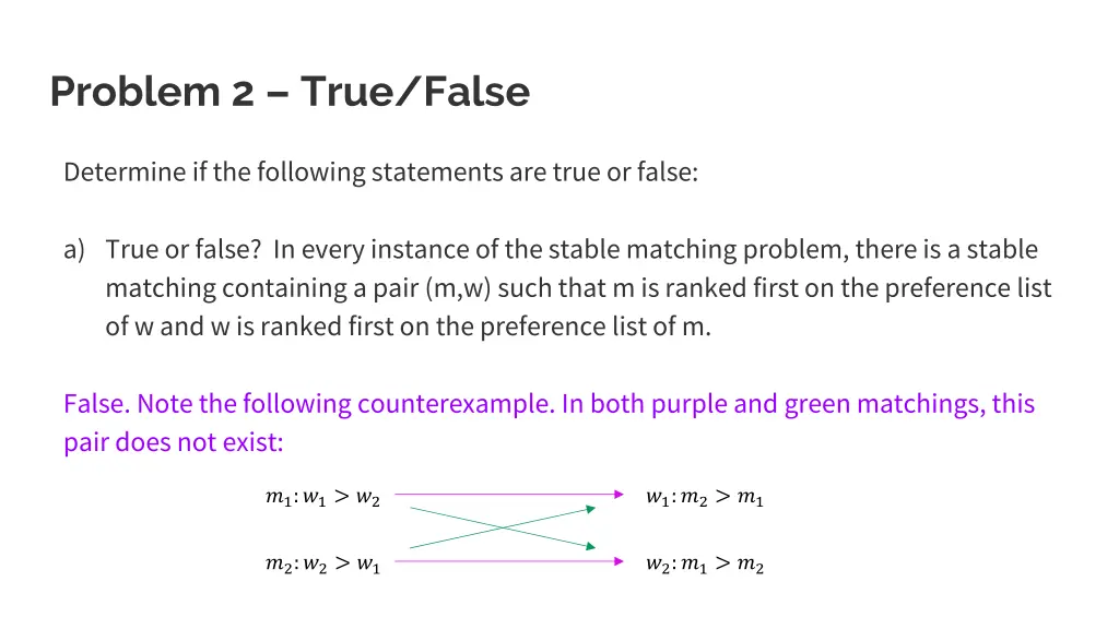 problem 2 true false 1