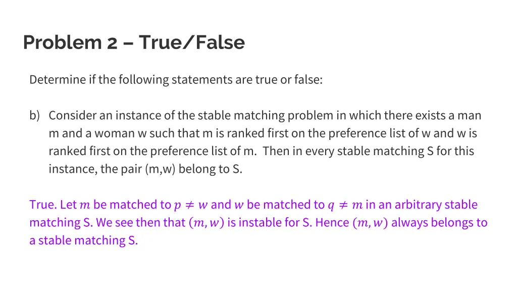 problem 2 true false 3