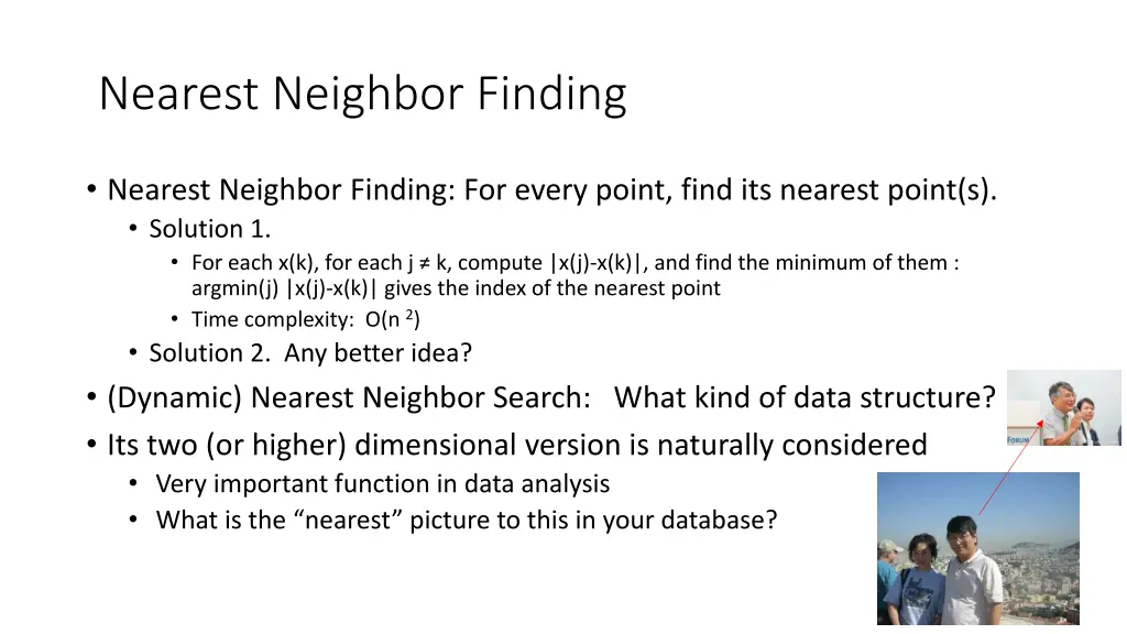 nearest neighbor finding