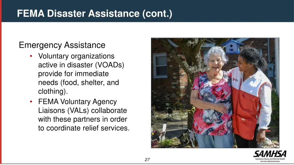 fema disaster assistance cont 11