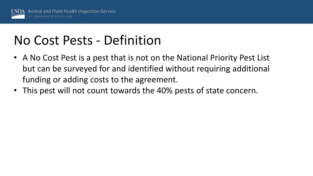 no cost pests definition a no cost pest is a pest
