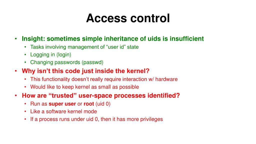 access control 2