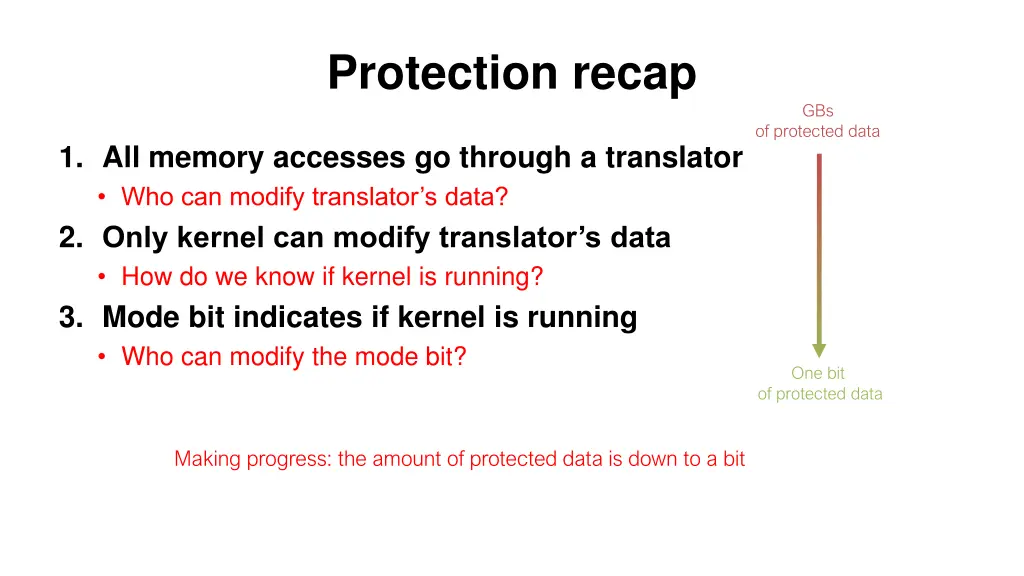 protection recap