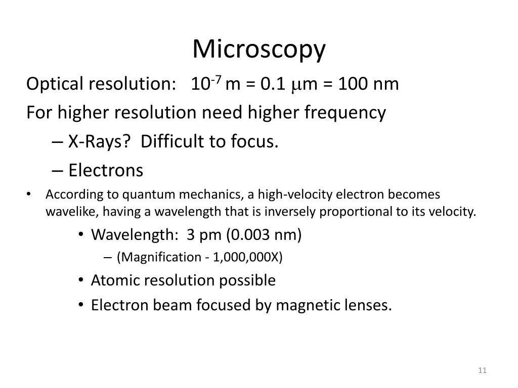 microscopy
