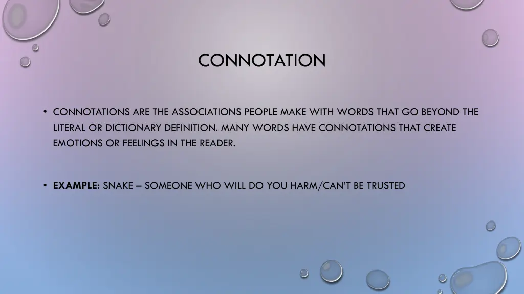 connotation