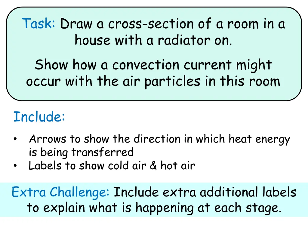 task draw a cross section of a room in a house