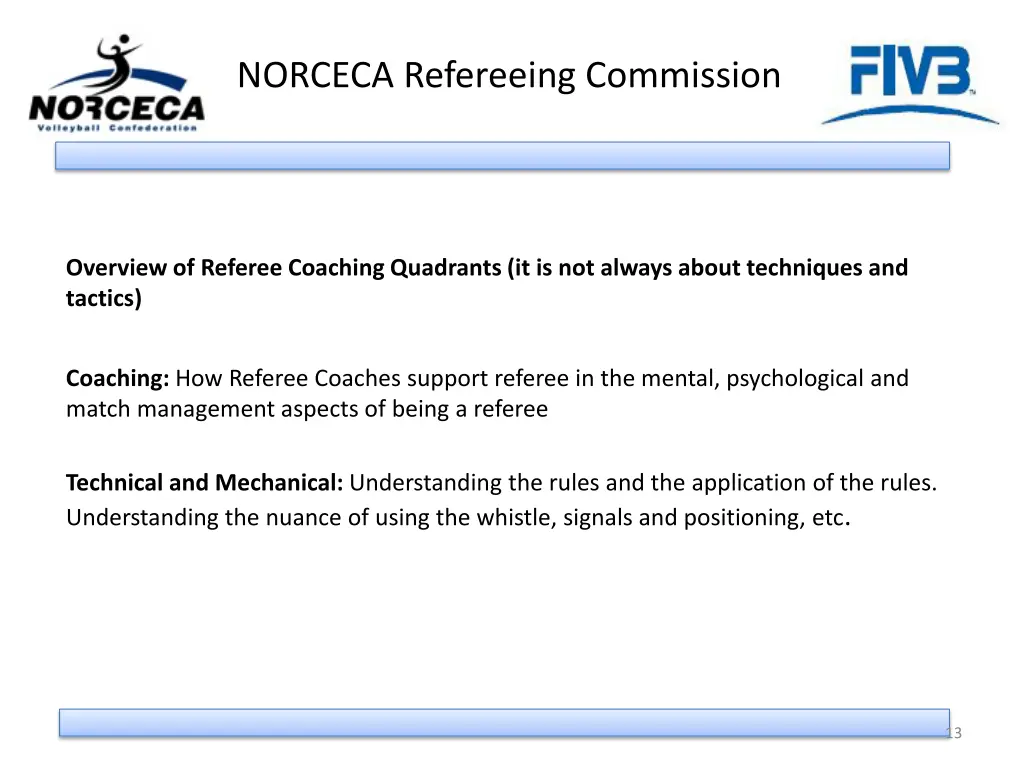 norceca refereeing commission 11