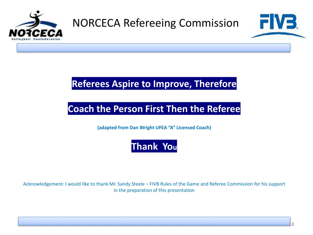 norceca refereeing commission 16