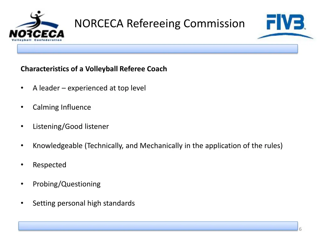 norceca refereeing commission 5