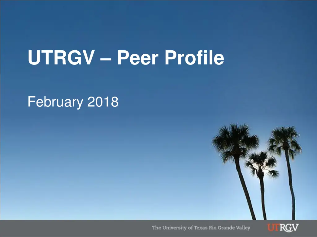 utrgv peer profile