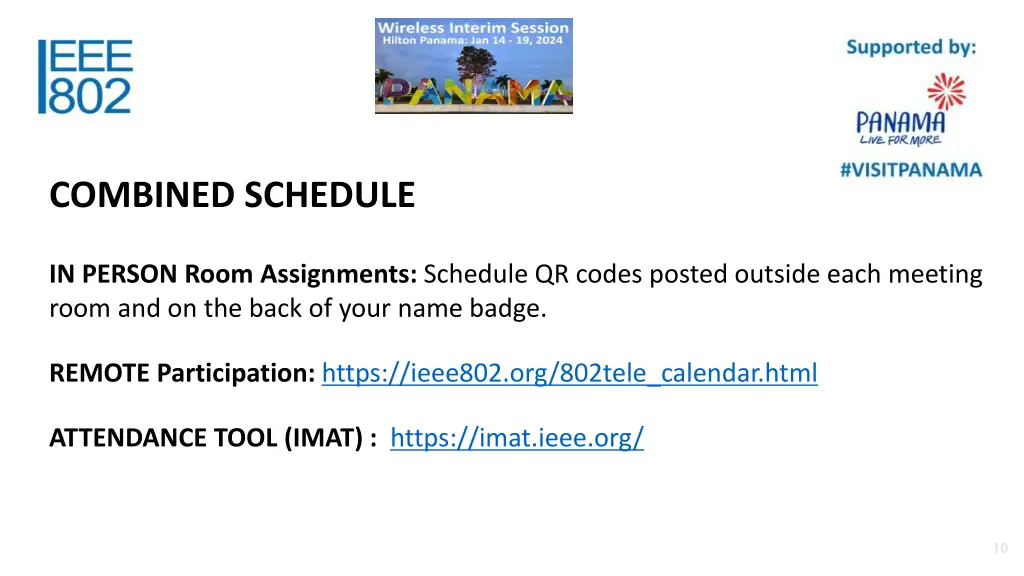 combined schedule