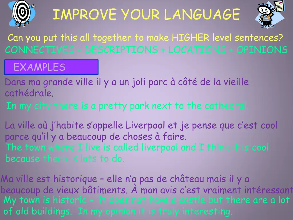 improve your language