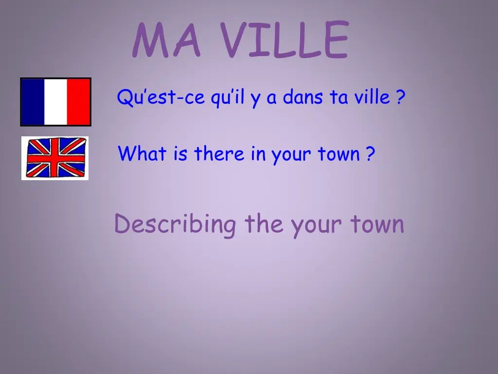 ma ville