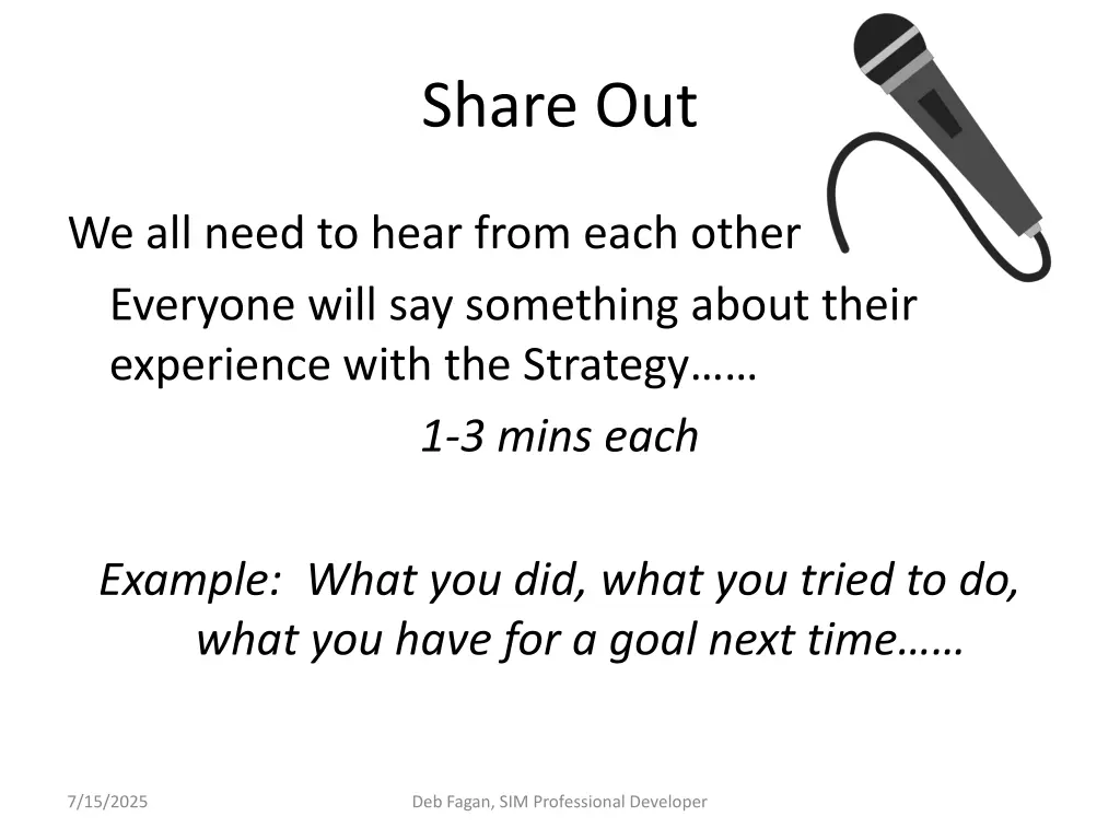 share out