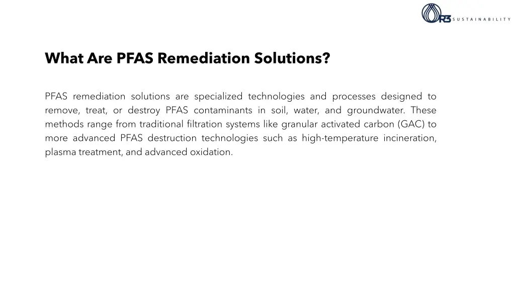 what are pfas remediation solutions 1