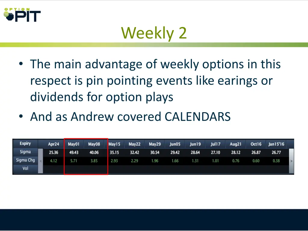 weekly 2 1