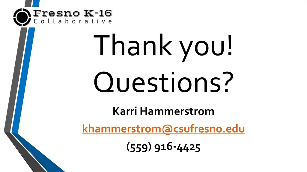 thank you questions