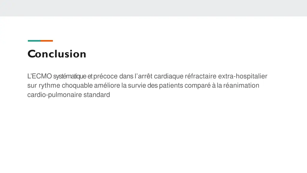conclusion
