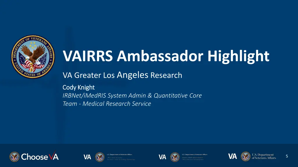 vairrs ambassador highlight