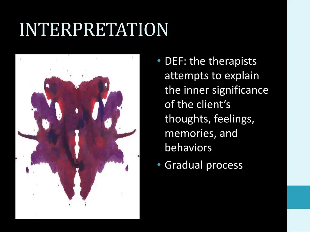 interpretation