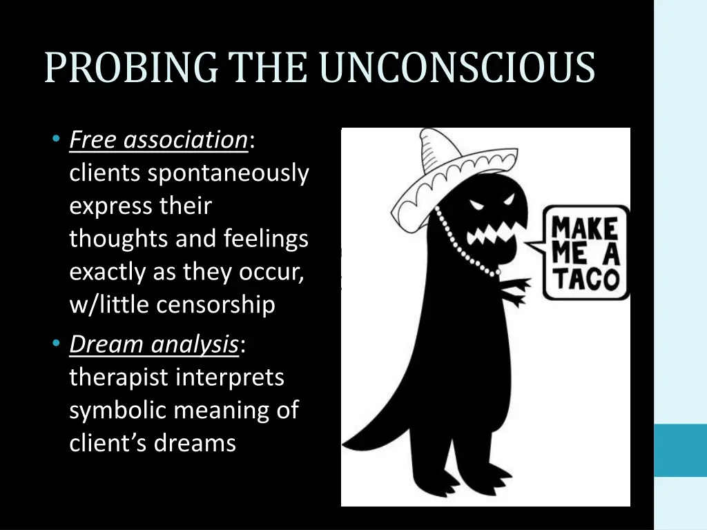 probing the unconscious