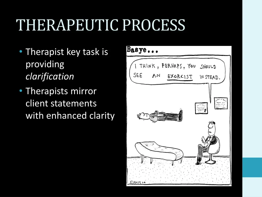 therapeutic process