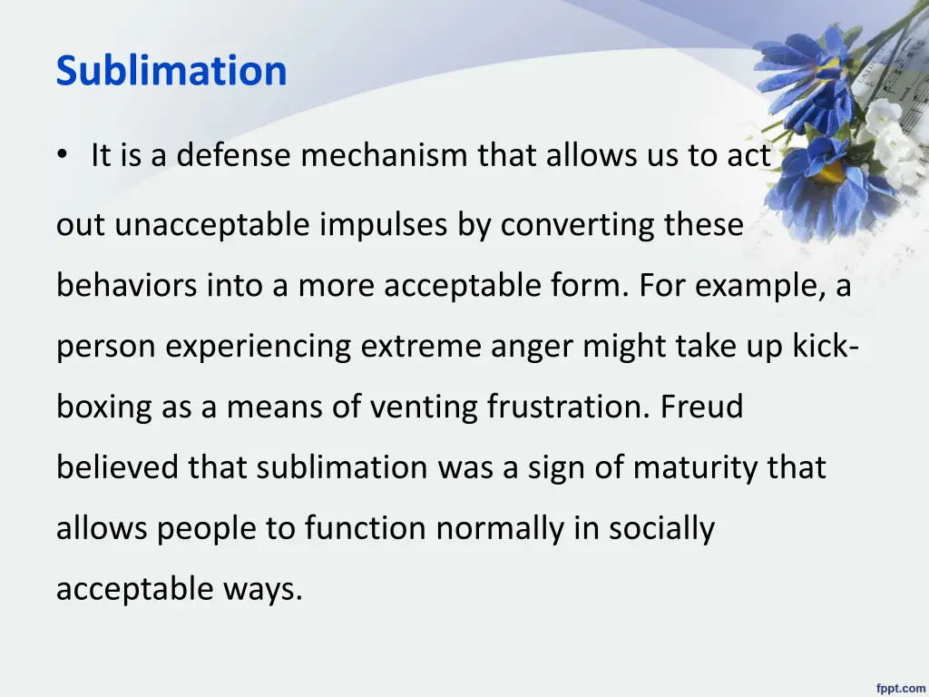 sublimation