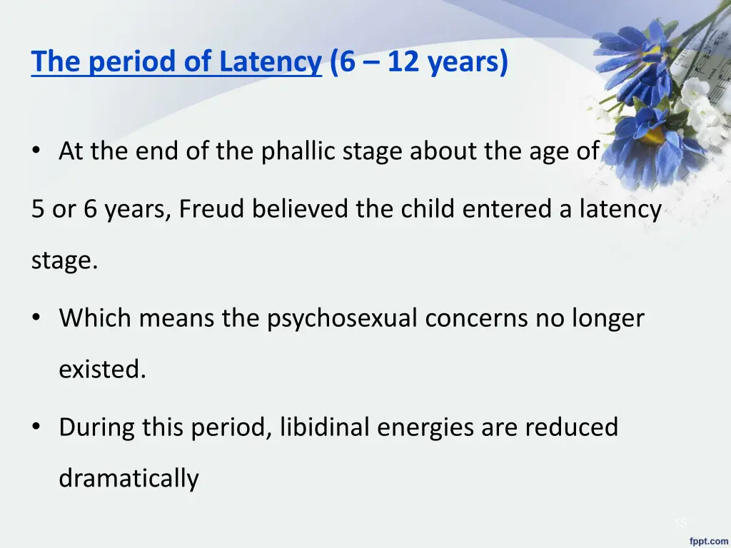 the period of latency 6 12 years