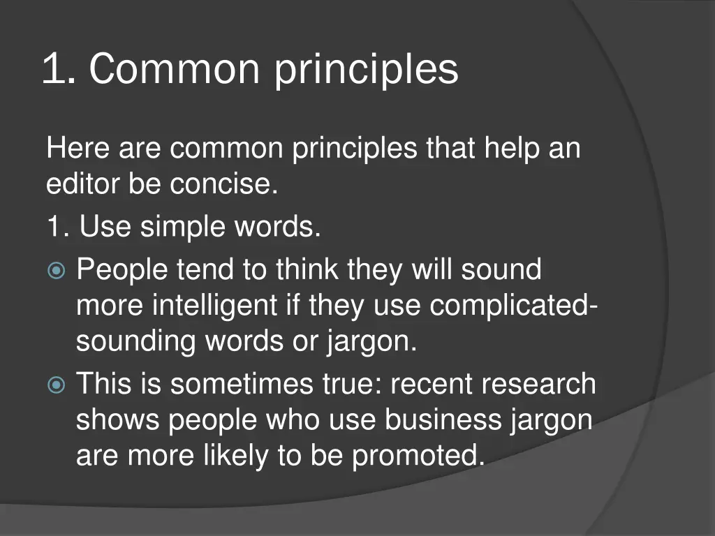 1 common principles