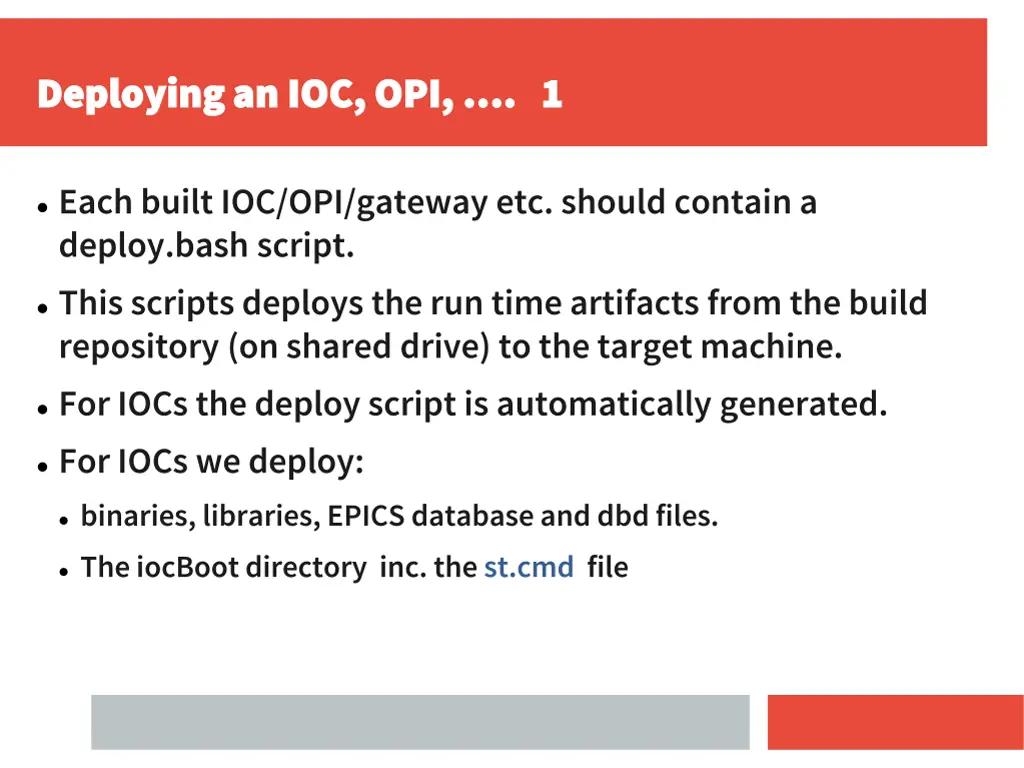 deploying an ioc opi 1 deploying an ioc opi 1