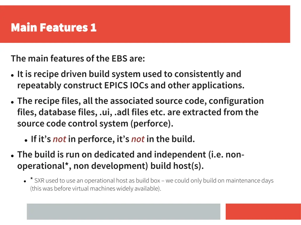 main features 1 main features 1