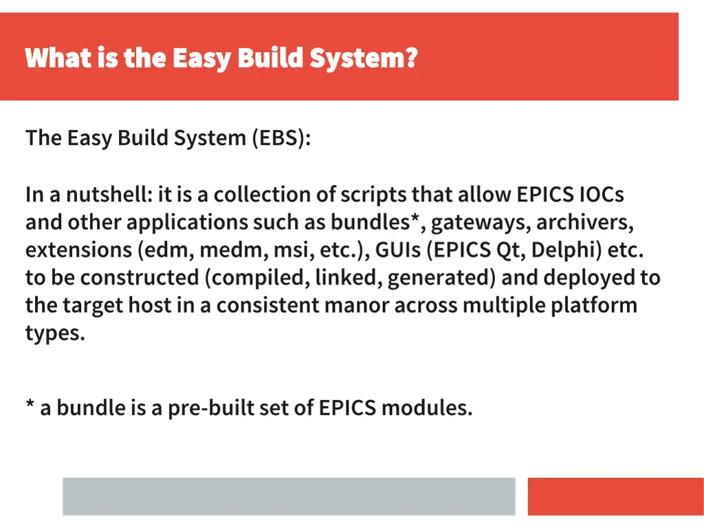 what is the easy build system what is the easy
