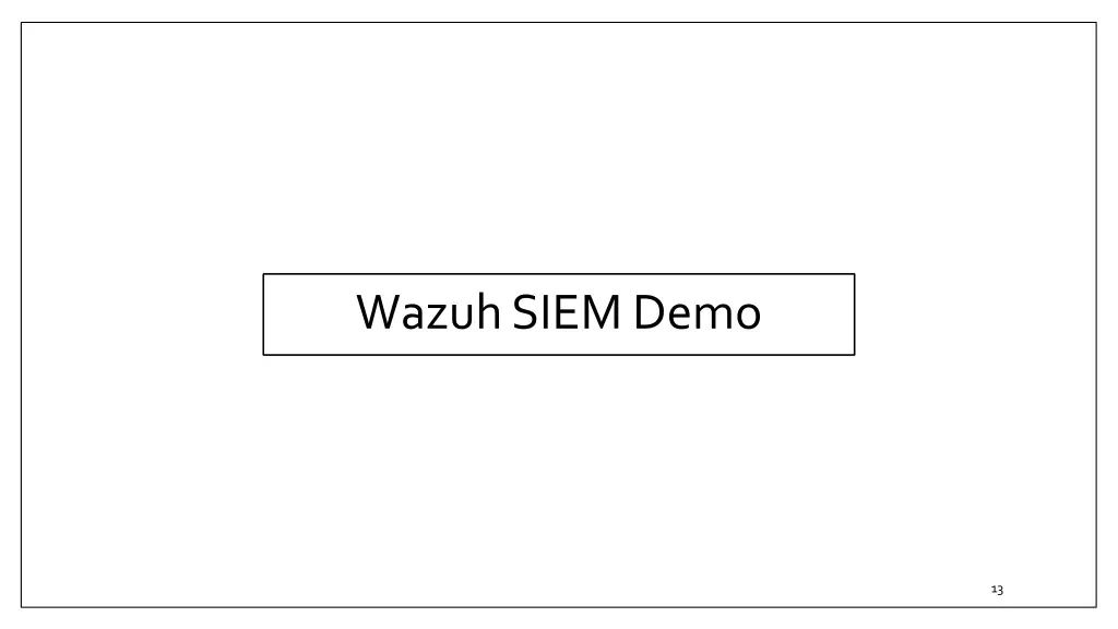 wazuh siem demo