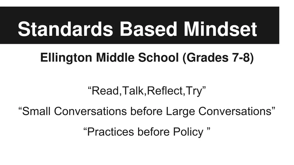 standards based mindset 2