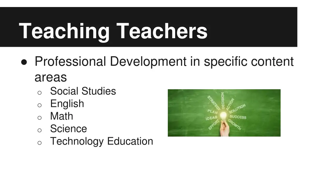 teaching teachers 2