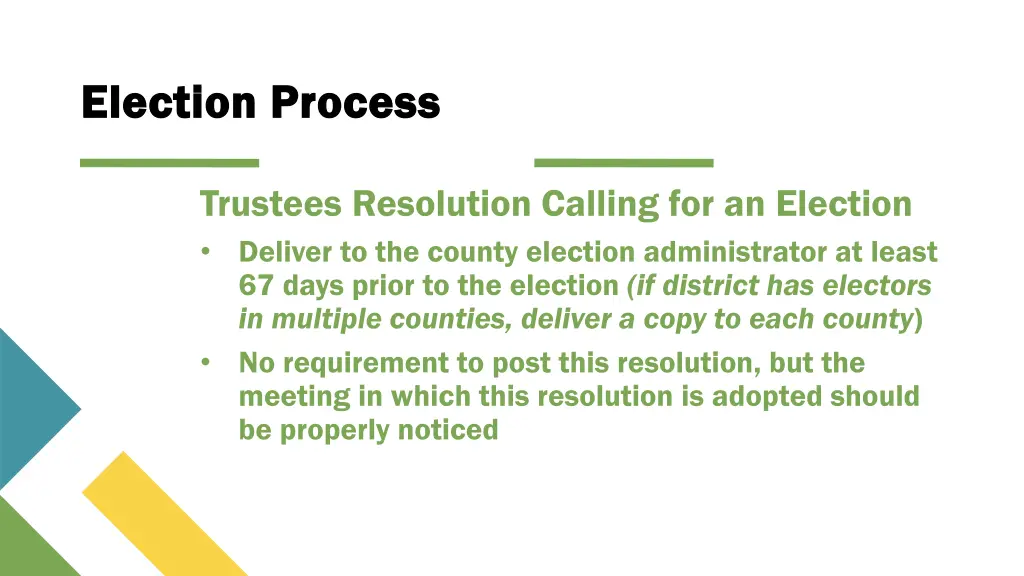 election process election process 1