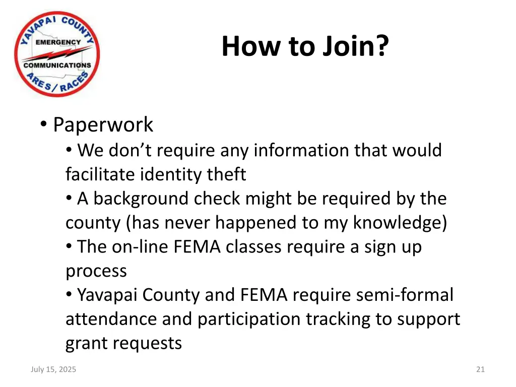 how to join 1