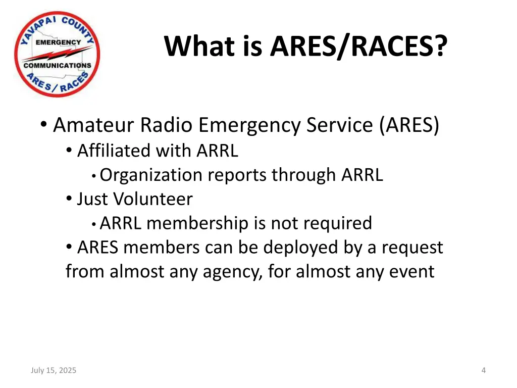 what is ares races 1