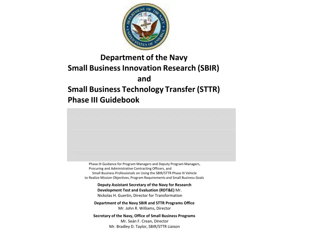 department of the navy small business innovation