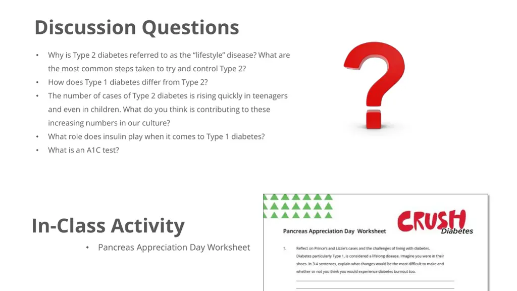 discussion questions