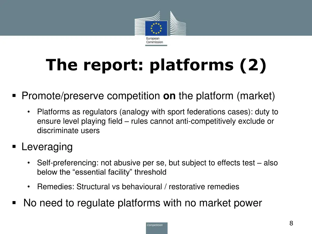 the report platforms 2