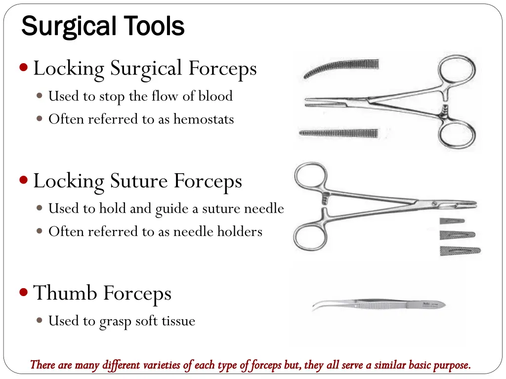 surgical tools surgical tools