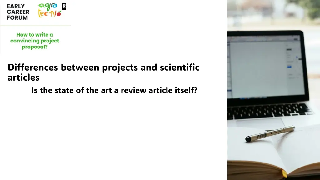 differences between projects and scientific